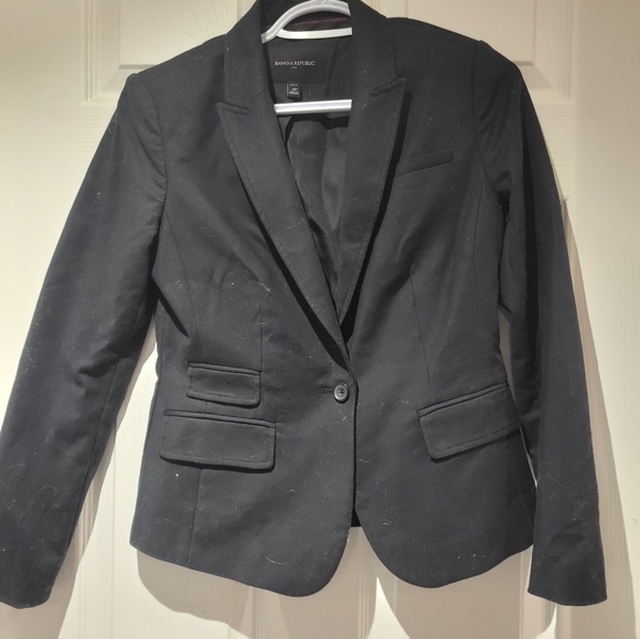 Black Blazer Jacket - Picture 1 of 3